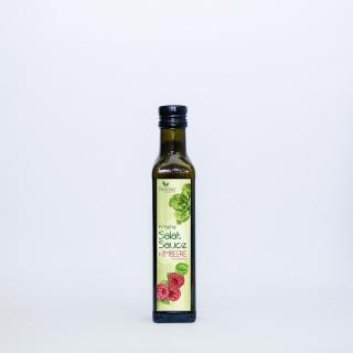 Salatsauce Himbeer. Aus frischen Feldfrüchten